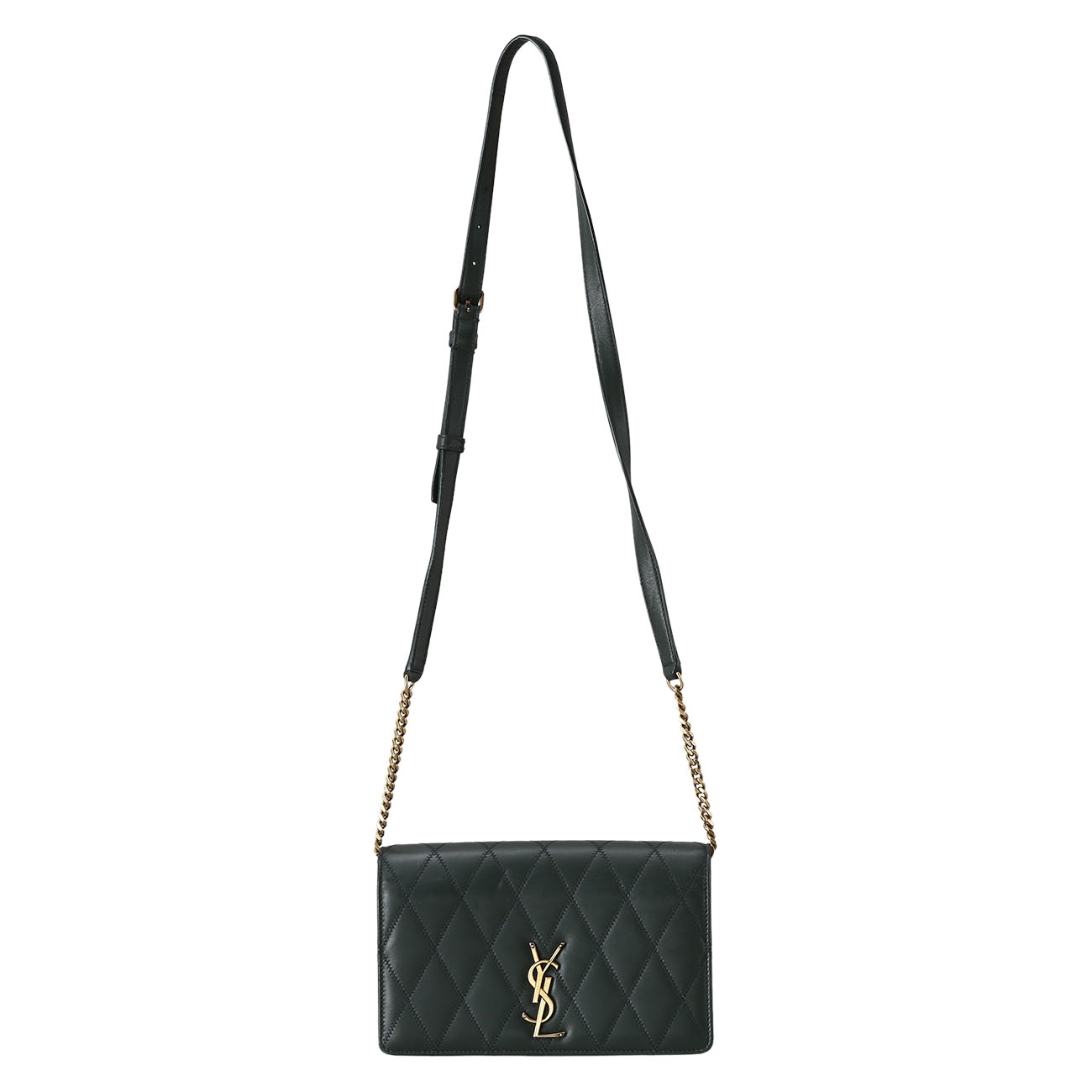 Yves Saint Laurent(USED)생로랑 568906 앤지 퀼팅 숄더백